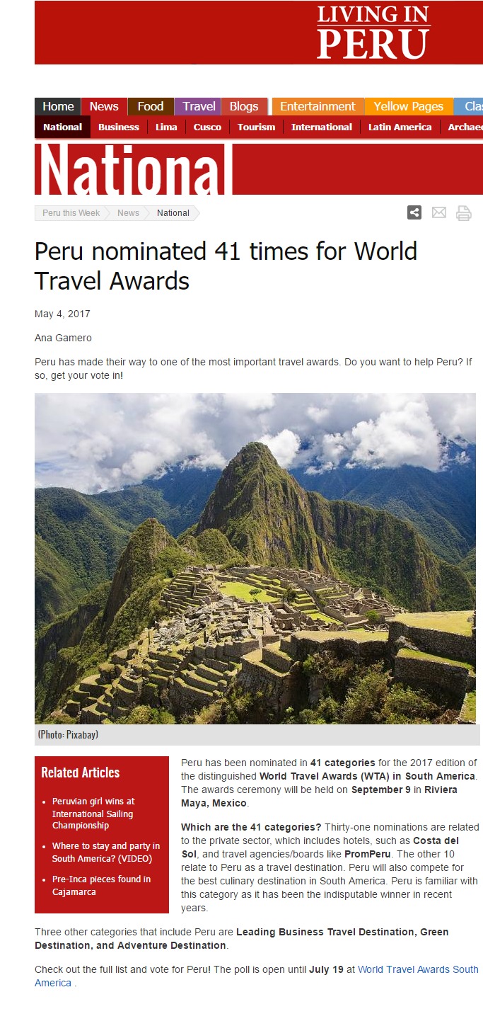 Peru this week