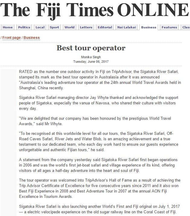 Best Tour Operator