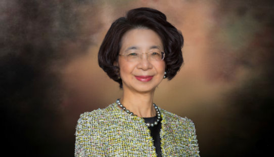 Mrs. Paddy Tang Lui Wai Yu, BBS, JP, Managing Director of Stanford Hotels International and Co-Managing Director of K. Wah International
