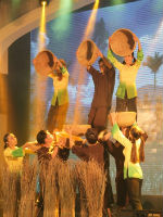 Rice paddy field dancing