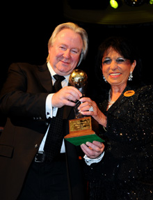 Regine Sixt and WTA Founder Graham Cooke at Goya Berlin 2012